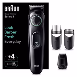 Braun BeardTrimmer 3 BT3421 Batterie 40 2 cm Noir - Vue supplémentaire 4