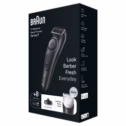 Braun BeardTrimmer 7 80708231 tondeuse à barbe Batterie 40 2 cm Noir