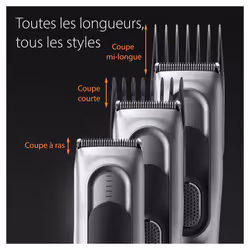 Braun HC7390 Noir, Gris 17 Hybrides nickel-métal (NiMH) - Vue supplémentaire 4