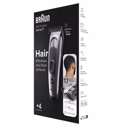 Braun HC7390 Noir, Gris 17 Hybrides nickel-métal (NiMH) - Vue supplémentaire 7