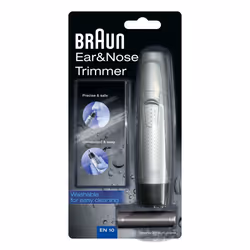 Braun Ear&Nose EN10 tondeuse de précision Noir, Gris