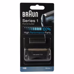 Braun 5684761, 1 tête(s), 11B, Noir, Series 1 130/150