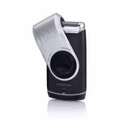 Braun MobileShave PocketGo M90 Bleu, Argent - Vue supplémentaire 4