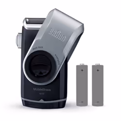 Braun MobileShave PocketGo M90 Bleu, Argent - Vue supplémentaire 5