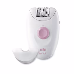 Braun Silk-épil 1 1370, Rose, Blanc, 20 pince(s), SoftLift, Abdomen, Arrière de la cuisse, Fessiers, Intérieur des avant-bras ...