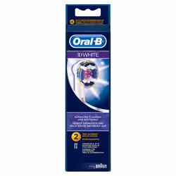 Oral-B 3DWhite Brossettes De Rechange Pour Brosse À Dents Électrique x2