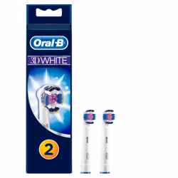 Oral-B 3DWhite Brossettes De Rechange Pour Brosse À Dents Électrique x2