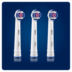 Oral-B EB 18-3, 3 pièce(s), Bleu, Blanc, - AdvancePower 900 - Plak Control ultra, 17 g, 18 mm, 60 mm