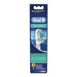 Oral-B Dual Clean brossettes, Lot De 2