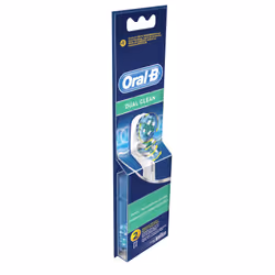 Oral-B Dual Clean brossettes, Lot De 2