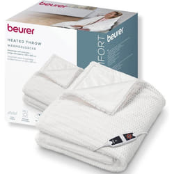Couverture chauffante Beurer Helsinki - Douillette 6 Niveaux de température Lavable