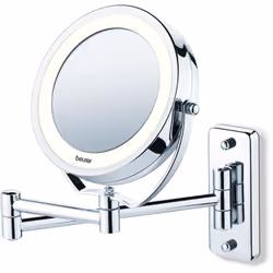 Le miroir cosmétique éclairé BEURER BS 59 est la solution parfaite pour les petites salles de bains. Il peut être utilisé de  ...