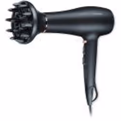 Le sèche-cheveux BEURER HC 50 sèche les cheveux parfaitement et efficacement
