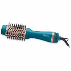Vous n’aurez plus à vous coiffer en tenant un sèche-cheveux d’une main et une brosse ronde de l’autre. La brosse soufflante BEURER Ocean HC 45 vous suffira amplement. Cet outil polyvalent réunit les fonctions d’un sèche-cheveux