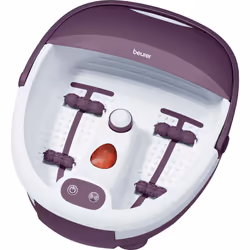 enquête Champ de lumière infrarouge bien-être Repose-pieds pour un massage confortable Améliore la circulation du sang traits 3 embouts pédicure interchangeables avec fixation pratique Améliore la circulation sanguine et détend les pieds Poignée de transport pratique 3 fonctions : maintien de la température de l'eau