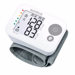 Sanitas SBC 22, Poignet, Automatique, Gris, Blanc, 1 utilisateur(s), 14 - 19,5 cm, LCD
