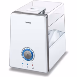 L'humidificateur de Beurer produit une vapeur visible ultra-fine qui se propage rapidement dans la pièce et fournit un air intérieur plus agréable et plus sain Grâce à la technologie à ultrasons sophistiquée