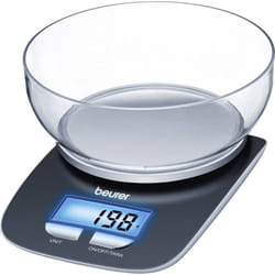 Beurer - KS25 Balance de cuisine numérique avec récipient de mesure Plage de pesée (max.)=3 kg noir 220 x 150 x 50