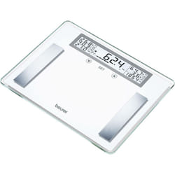 Beurer - bg 51 xxl Balance d'analyse corporelle numérique Plage de pesée (max.)=200 kg blanc, acier inoxydable C87176