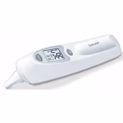 Thermomètre auriculaire précis et rapide Le thermomètre Beurer FT 58 utilise une technologie infrarouge pour mesurer la température corporelle dans l’oreille de manière rapide et fiable. En quelques secondes