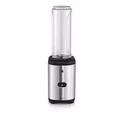 WMF Kult X 04.1627.0011, Mélangeur de table, 0,6 L, 300 W, Noir, Argent