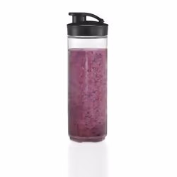 WMF KULT X Mix & Go Fitness 600 ml Plastique Noir, Transparent