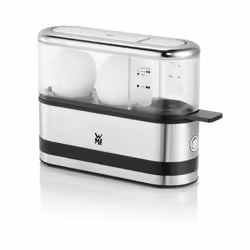 WMF KITCHENminis 04.1502.0011 cuiseur d'oeufs 2 œufs 250 W Noir, Acier inoxydable