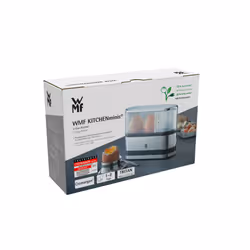 WMF KITCHENminis 04.1502.0011 cuiseur d'oeufs 2 œufs 250 W Noir, Acier inoxydable - Vue supplémentaire 7