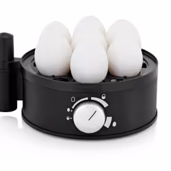 WMF Stelio 04.1507.0011 cuiseur d'oeufs 7 œufs 380 W Noir, Chrome