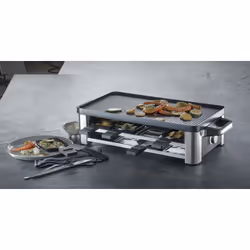 WMF Lono 04.1504.0011 raclette 8 personne(s) 1500 W Noir, Chrome - Vue supplémentaire 6