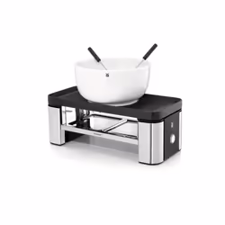 WMF KITCHENminis 04.1510.0011 raclette 2 personne(s) 370 W Noir, Acier inoxydable