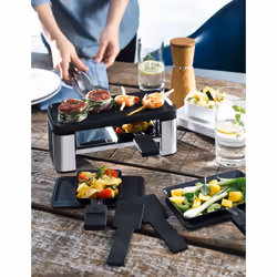 WMF KITCHENminis 04.1510.0011 raclette 2 personne(s) 370 W Noir, Acier inoxydable - Vue supplémentaire 6