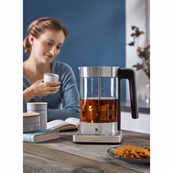 WMF Lono 04.1316.0011 bouilloire 1,7 L 3000 W Noir, Acier inoxydable, Transparent - Vue supplémentaire 9
