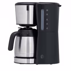 WMF Bueno 2-0412290011, Machine à café 2-en-1, 1,3 L, Capsule de café, Noir, Argent