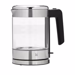 WMF KITCHENminis 04.1319.0011, 1 L, 1900 W, Acier inoxydable, Verre, Indicateur de niveau d'eau, Arrêt de sécurité en cas de  ...