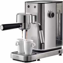 WMF Lumero Espresso, Machine à expresso, Café moulu, 1400 W, Acier inoxydable
