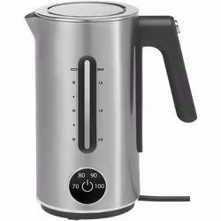WMF 61.3020.1011, 1,6 L, 3000 W, Acier inoxydable, Plastique, Acier inoxydable, Thermostat réglable, Indicateur de niveau d'e ...