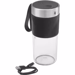 WMF KITCHENminis Mix on the Go 0,3 L Robot mixer 50 W Noir, Acier inoxydable, Transparent - Vue supplémentaire 7