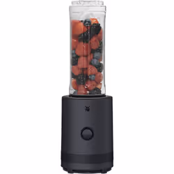 WMF KITCHENminis 0416500071, Blender sport, 0,6 L, Pileur de glace, 300 W, Noir