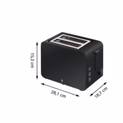 WMF Stelio 0414210071 7 2 part(s) 1050 W Noir - Vue supplémentaire 7