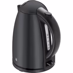 WMF Stelio 0413020072, 1,7 L, 2400 W, Noir, Acier inoxydable, Indicateur de niveau d'eau, Arrêt de sécurité en cas de surchau ...