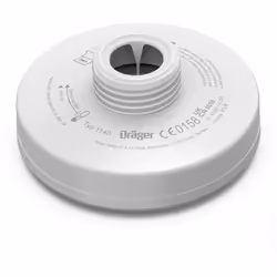 Raccordement : Rd40 Ce filtre à particules a un raccord à visser Rd40 et est compatible avec le masque Dräger X-plore 6300 et ...