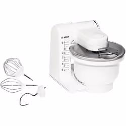 Bosch MUM4405, 3,9 L, Blanc, Rotatif, 2 kg, 1,5 kg, 1,2 m