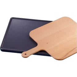 Bosch HEZ327000 planche à découper pour cuisine Métal, Bois Noir