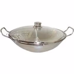 Bosch HEZ390090, Wok/Poêle à frire, Acier inoxydable, Induction, 2,8 kg, 1 pièce(s), 3,7 kg