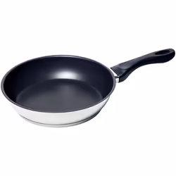 Bosch HEZ390230, Rond, Sauteuse, Noir, Acier inoxydable, Induction, 22 cm, 1,15 kg