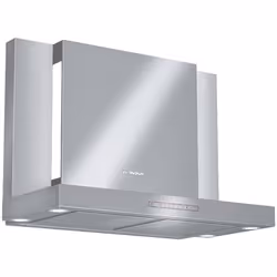 Bosch DWB099752, 820 m³/h, Conduit / Recirculation, Montée au mur, Acier inoxydable, Métal, 20 W