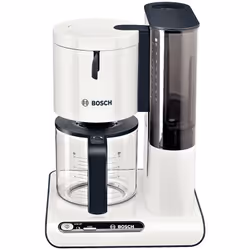 Bosch TKA8011, Machine à café filtre, 1,25 L, 1160 W, Anthracite, Blanc