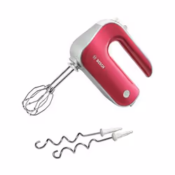Bosch MFQ 40304, Batteur à main, Rouge, Blanc, Batteur, Mélange, 500 W, 220 - 240 V, 50 - 60 Hz