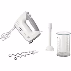 Bosch MFQ36440, Batteur à main, Blanc, 1,3 m, CE, VDE, 450 W, 220 - 240 V